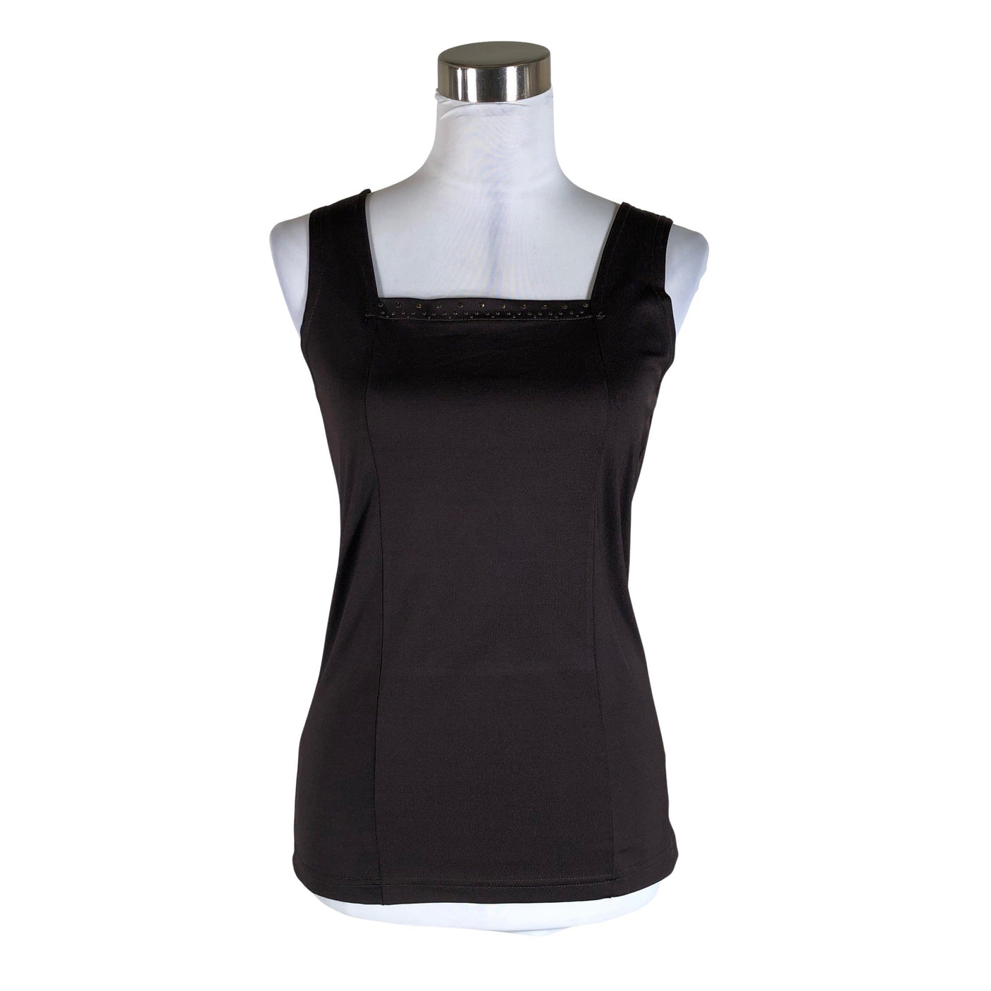 Unisex S.T.I - Tricot tank top, size 38 - Brown (1)