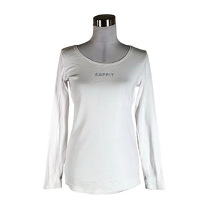 Unisex Esprit - Tricot shirt, size 40 - White (1)