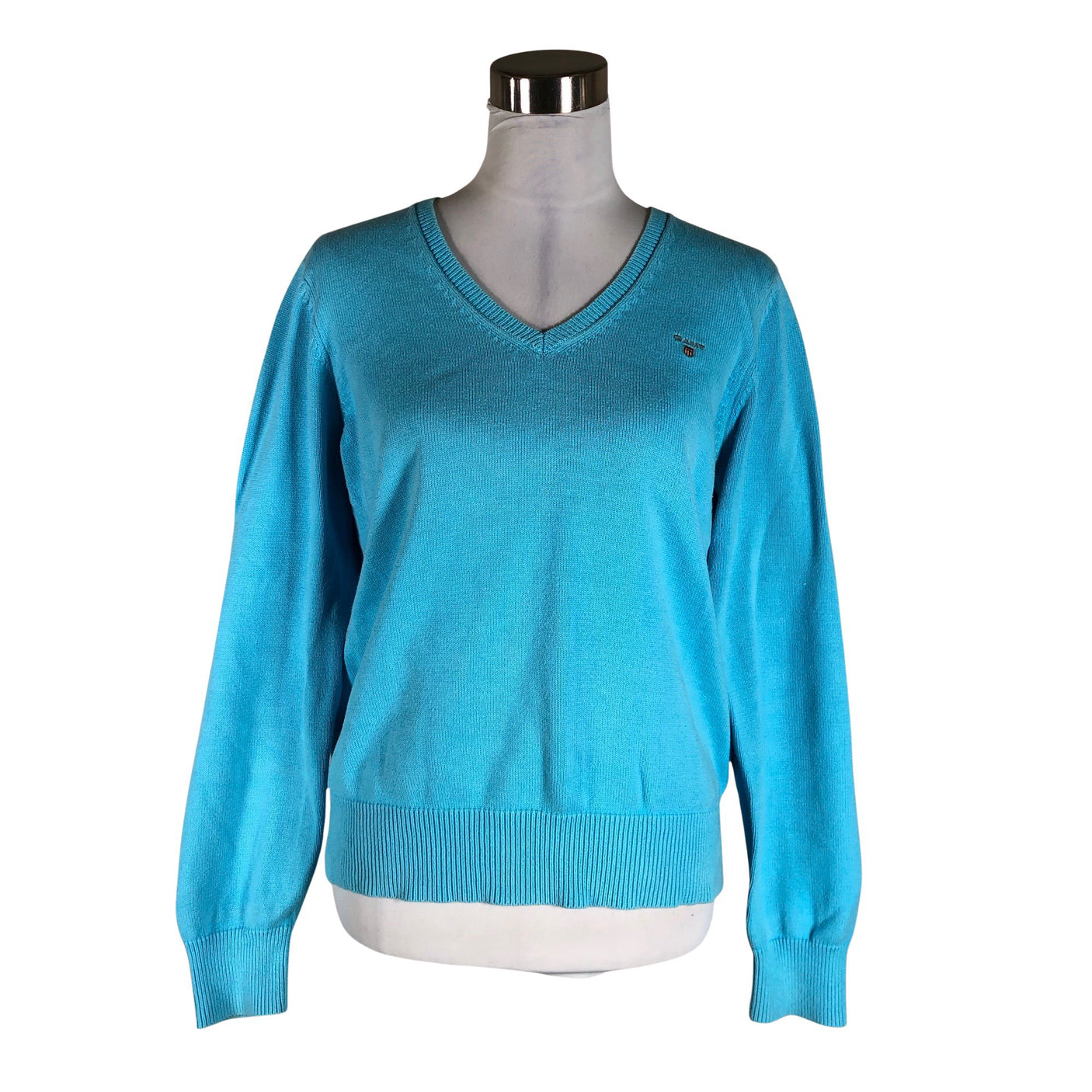 Unisex Gant - Sweater, size 40 - Turquoise (1)