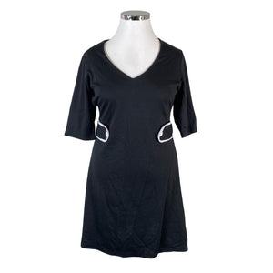 Unisex Lindy Bop - Tricot dress, size 42 - Black (1)