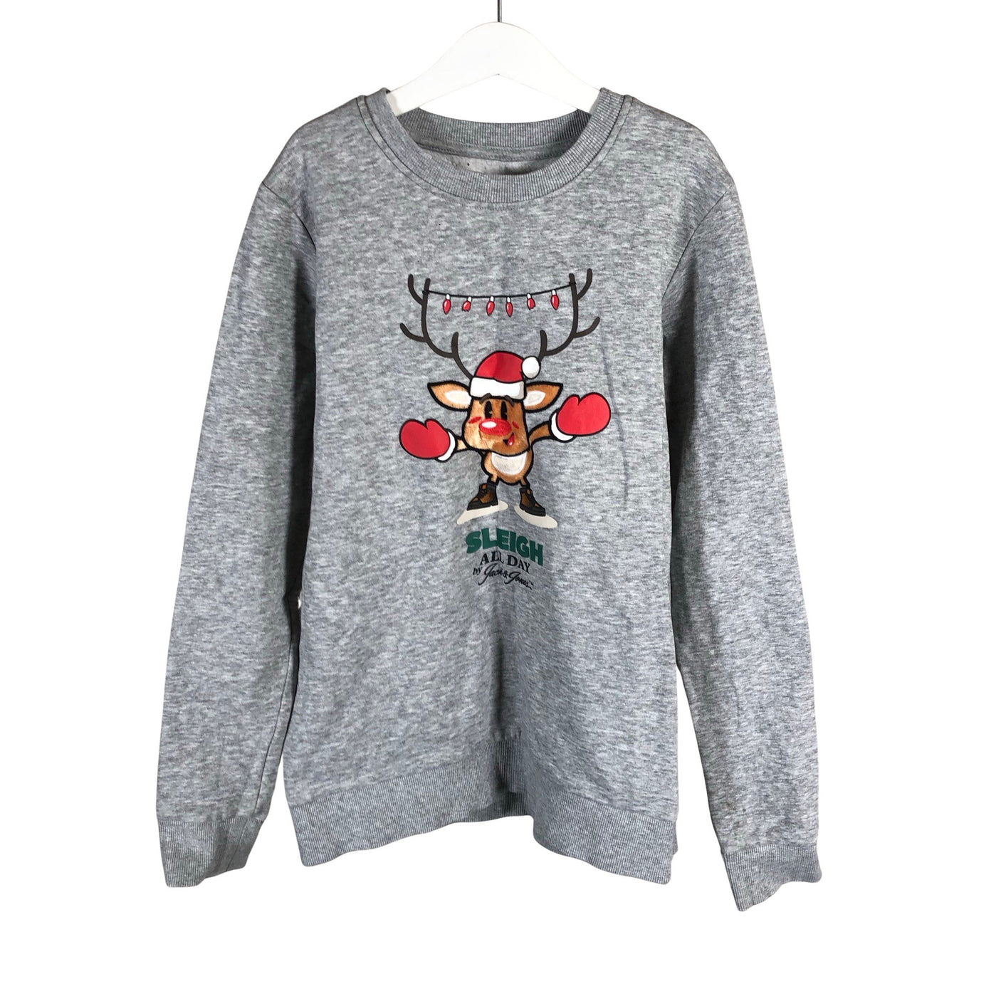Unisex Jack & Jones - Sweatshirt, size 146 - 152 - Gray (1)