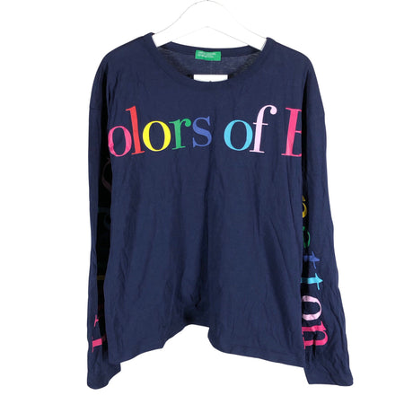 Unisex Benetton - Tricot shirt, size 134 - 140 - Blue ()