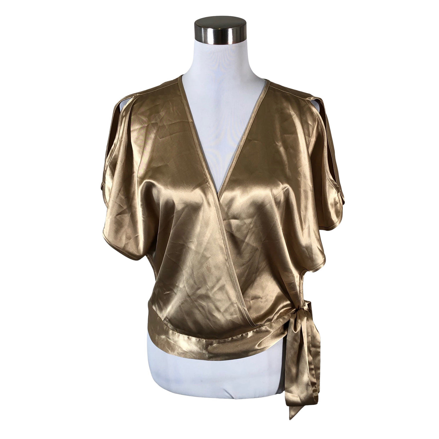 Unisex Your Face - Short-sleeved blouse, size 40 - Gold (1)