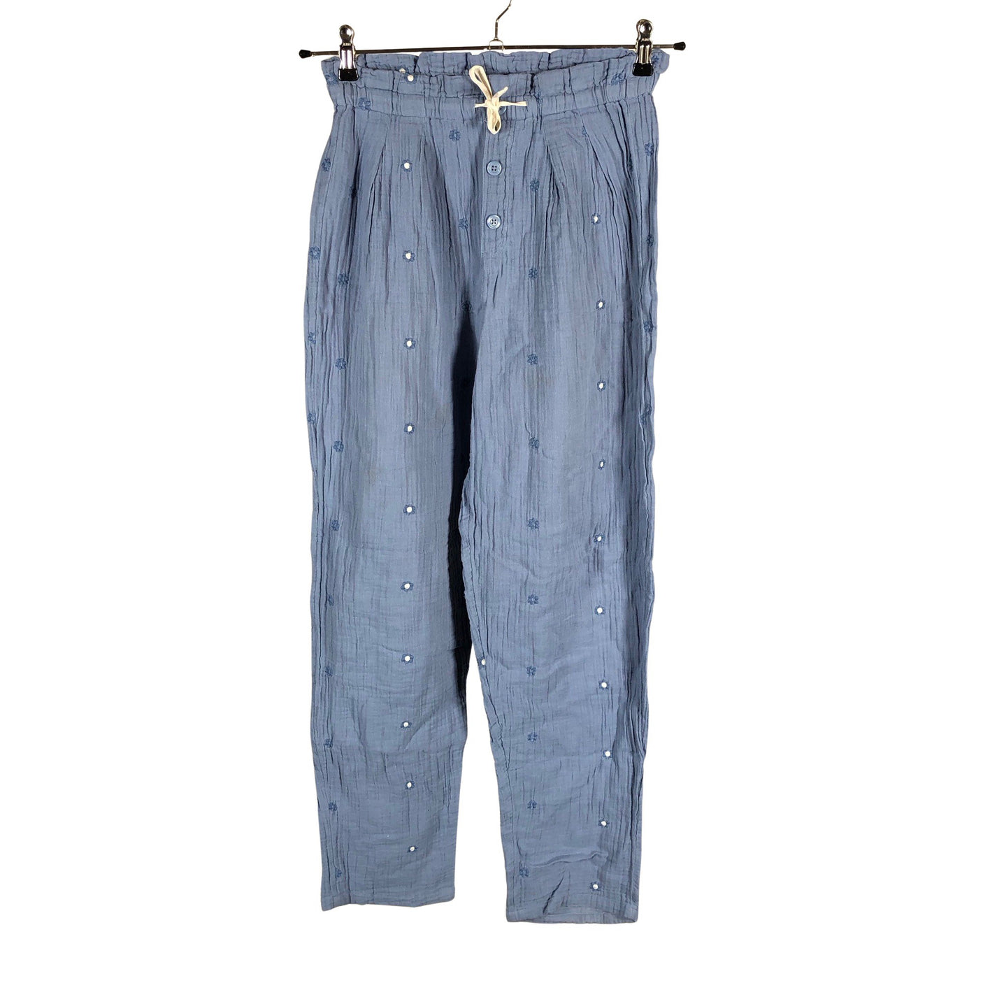 Unisex Benetton - Nightpants, size 158 - 164 - Blue (1)