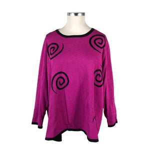 Unisex Pont Neuf - Knit tunic, size 42 - Pink (1)