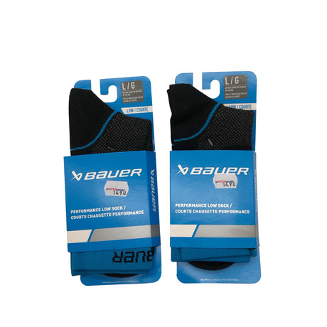 Unisex Bauer - Socks, size 43 - Black ()