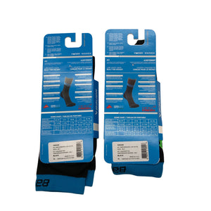 Unisex Bauer - Socks, size 43 - Black (2)