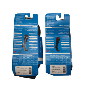 Unisex Bauer - Socks, size 43 - Black (2)