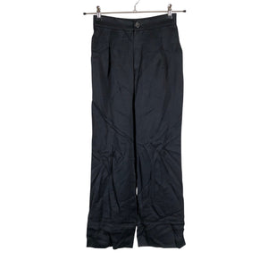 Unisex Massimo Dutti - Straight leg trousers, size 36 - Black (1)