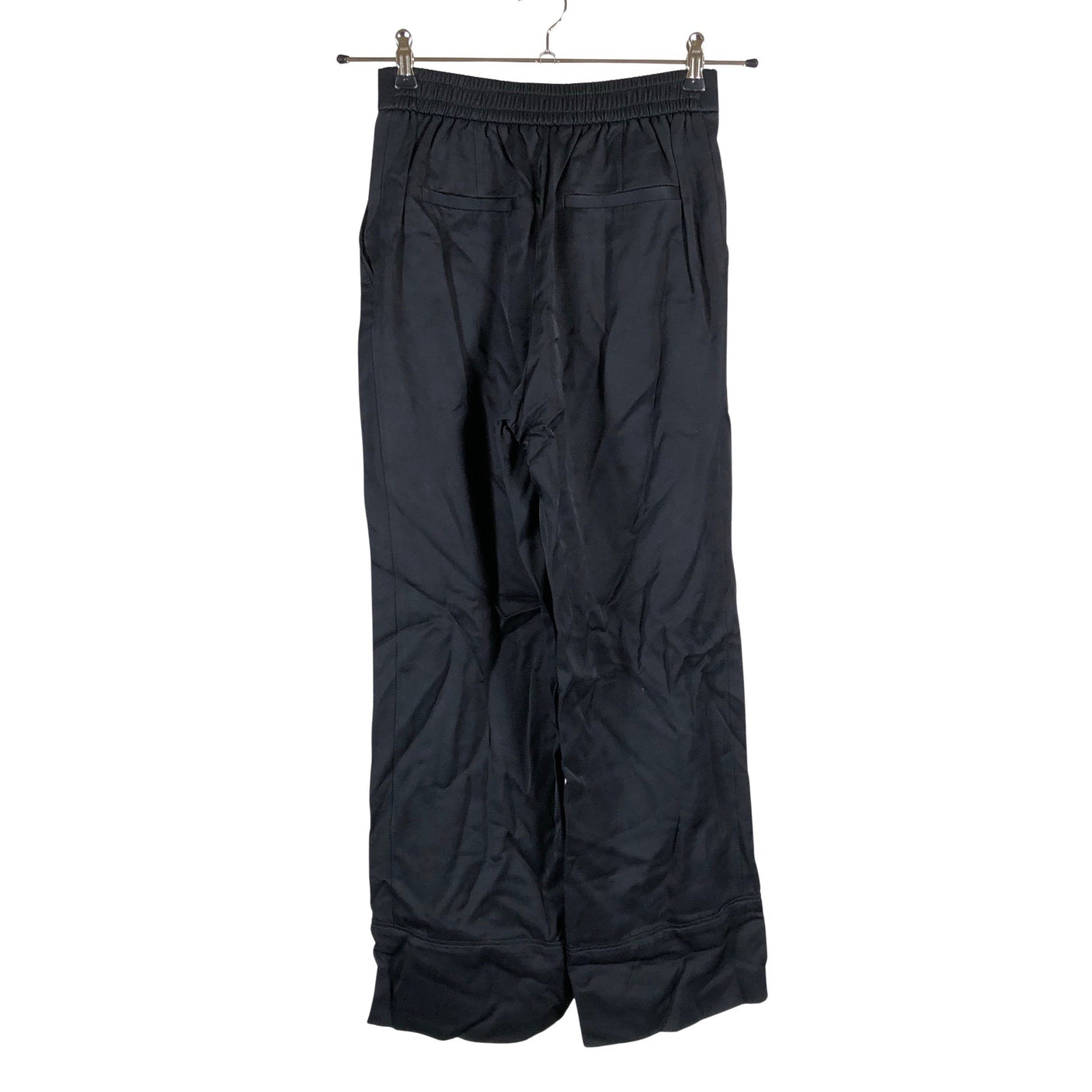 Unisex Massimo Dutti - Straight leg trousers, size 36 - Black (2)