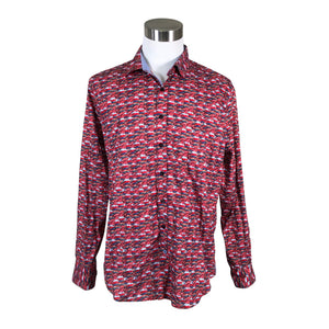 Unisex A Fish Named Fred - Collared shirt, size XXL - Gray (1)