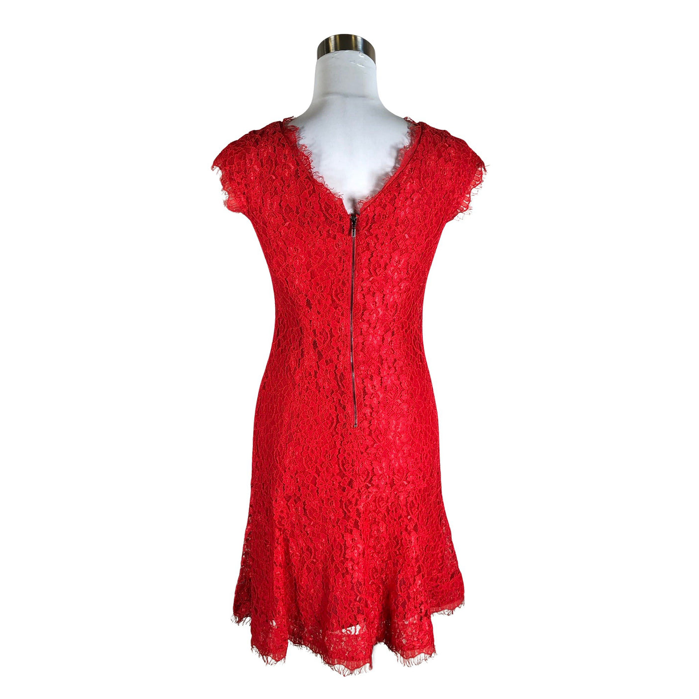 Unisex Esprit - Party dress, size 34 - Red (2)