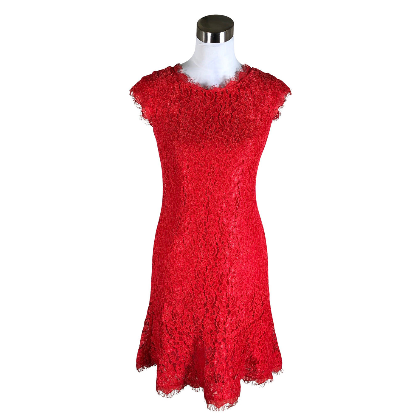Unisex Esprit - Party dress, size 34 - Red (1)