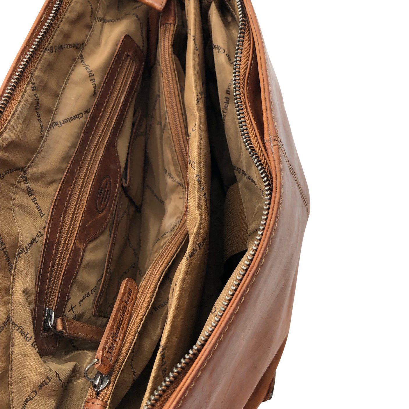 Unisex The Chesterfield Brand - Briefcase, size Maxi - Brown (3)