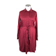 Unisex Makia - Schiffon dress, size 42 - Wine red ()