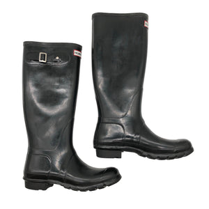 Unisex Hunter - Wellingtons, size 40 - Black (1)