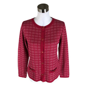 Unisex Skovhuus - Cardigan, size 38 - Red (1)