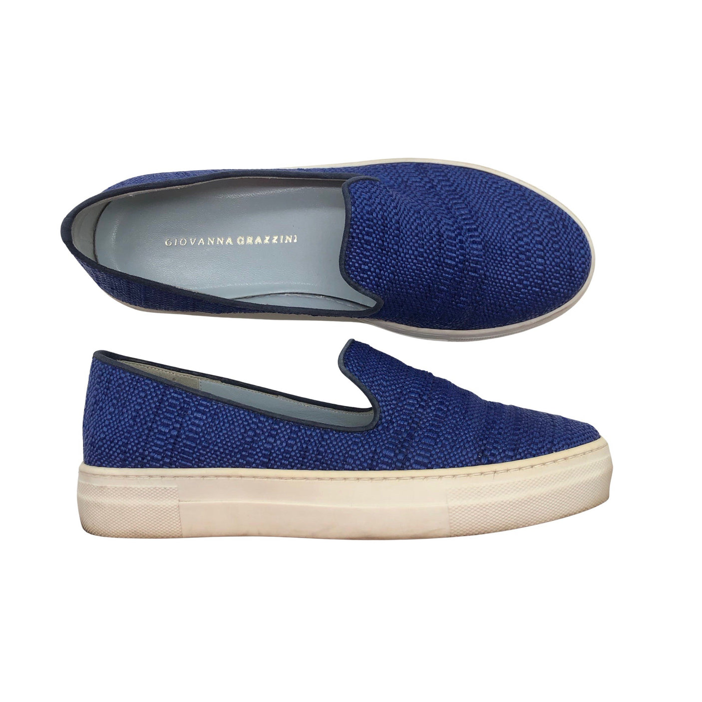 Unisex Giovanna Grazzini - Casual sneakers, size 37 - Blue (1)