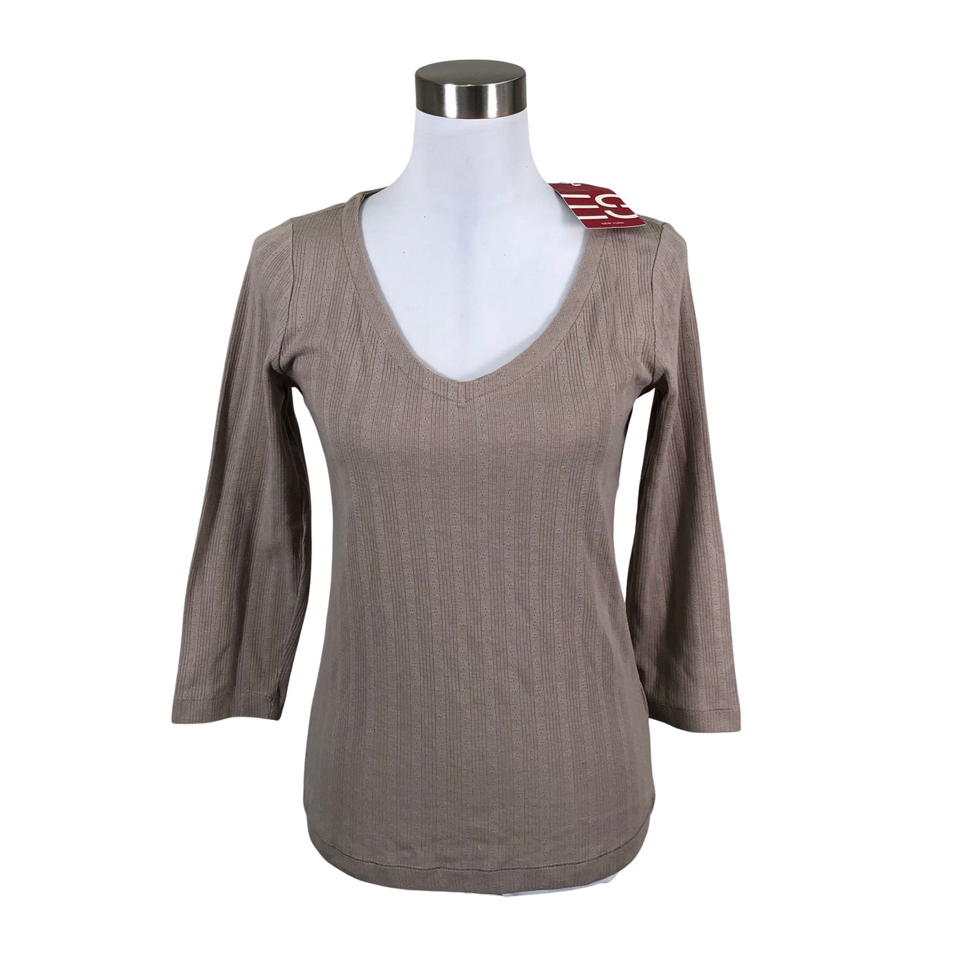 Unisex Esprit - Tricot shirt, size 38 - Beige (1)