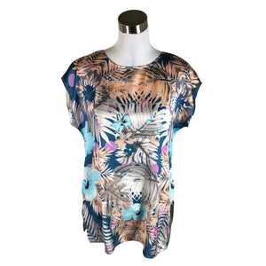 Unisex Maria Bellentani - Short-sleeved blouse, size 38 - Beige (1)