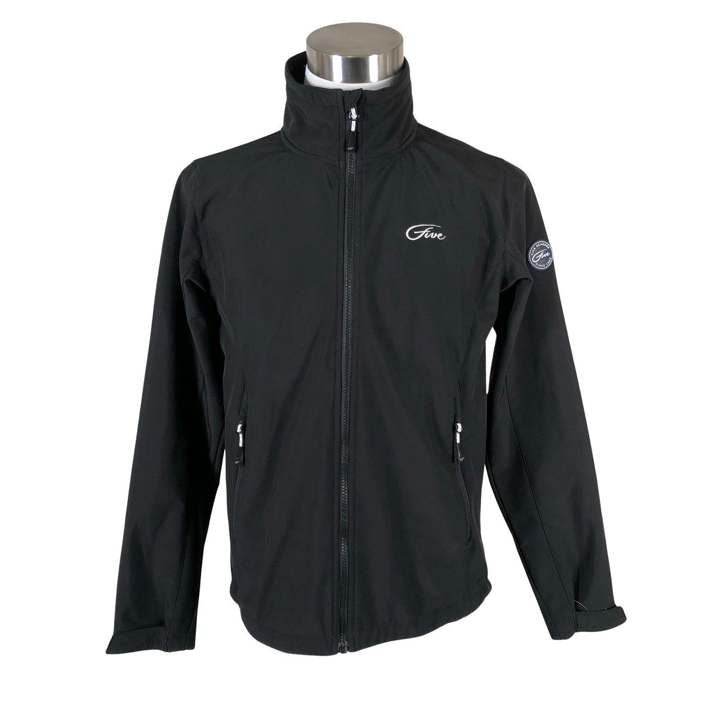 Unisex Five seasons - Soft shell jacket, size S - Black (1)
