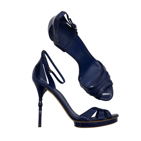 Unisex Gucci - Heeled sandals, size 39 - Blue ()