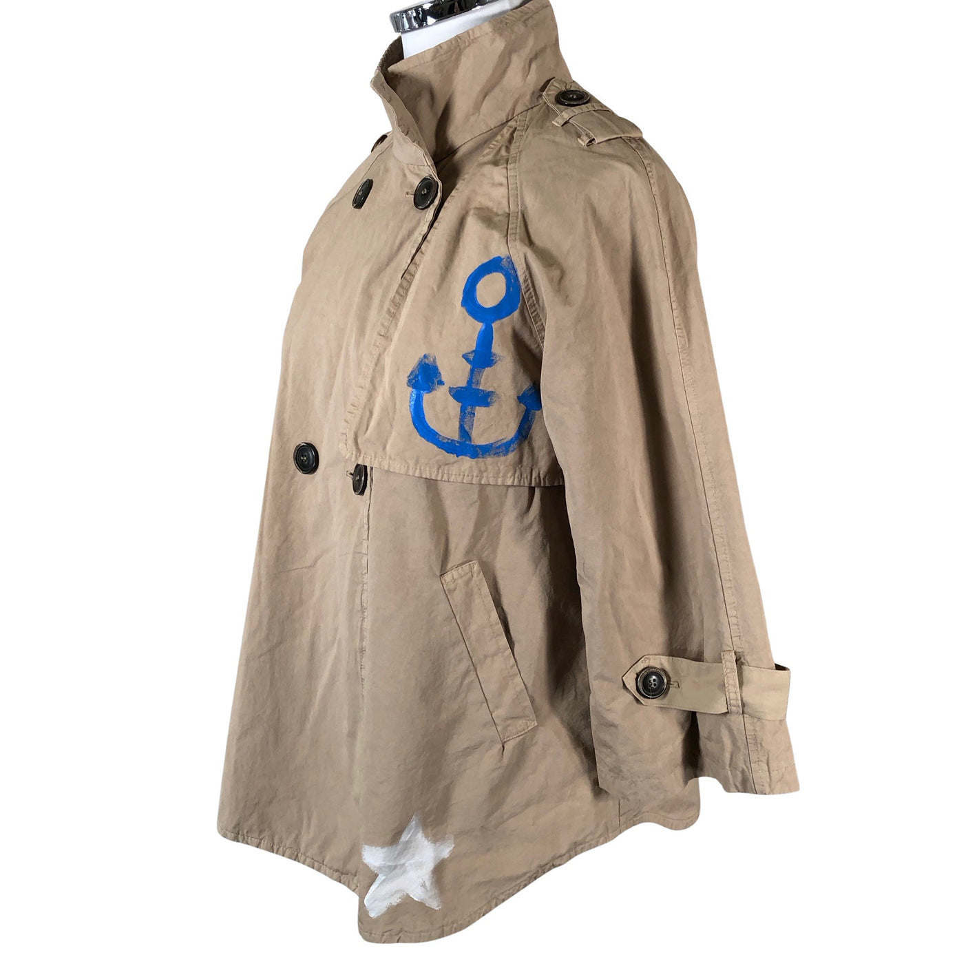 Unisex Front Street - Trench coat, size 42 - Beige (3)