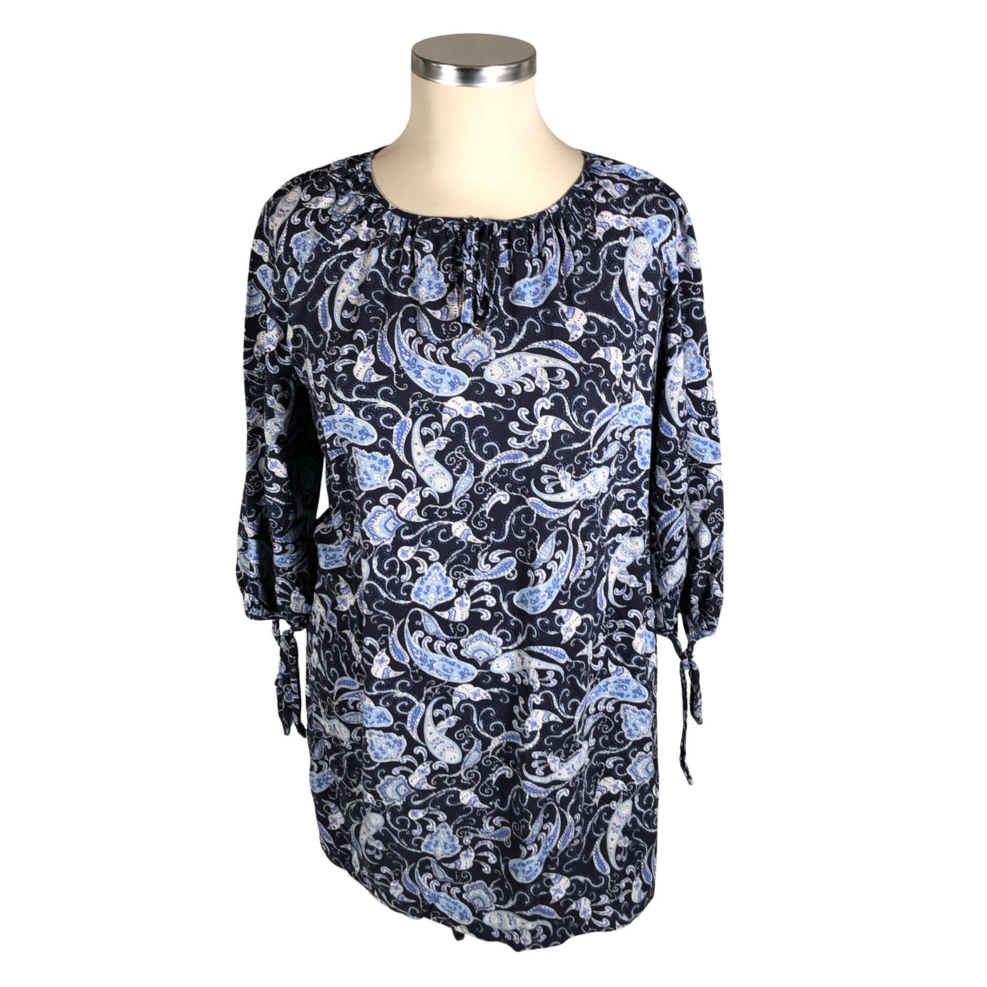 Unisex Noom - Schiffon tunic, size 42 - Blue (1)
