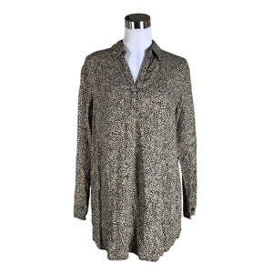 Unisex Betty Barclay - Schiffon tunic, size 40 - Beige (1)