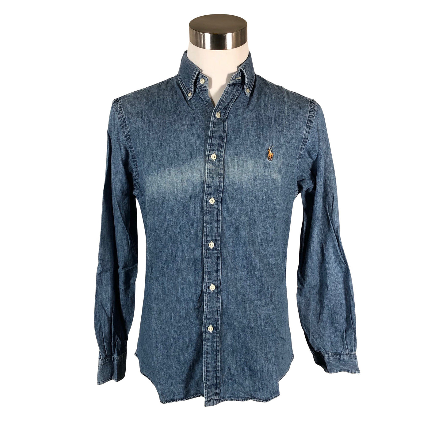 Unisex Polo Ralph Lauren - Denim shirt, size M - Blue (1)