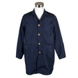 Unisex Folk - Trench coat, size L - Blue ()