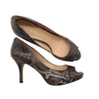 Unisex Guess - Open toe high heel shoes, size 40 - Brown ()