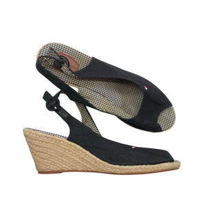Unisex Tommy Hilfiger - Wedge sandals, size 41 - Black (1)