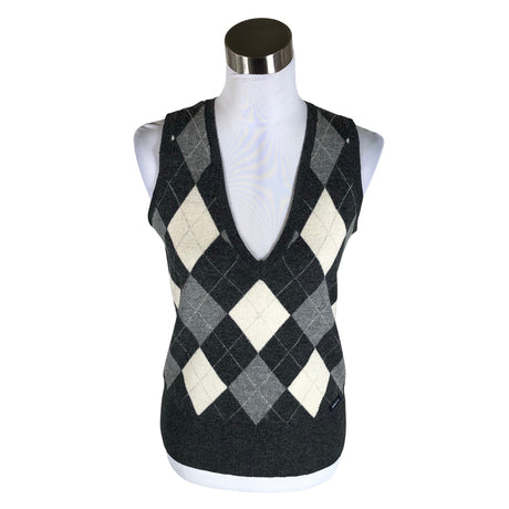 Unisex Gant - Knit vest, size 38 - Gray ()