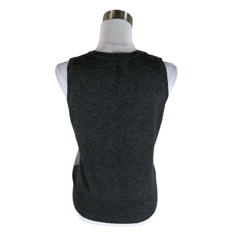 Unisex Gant - Knit vest, size 38 - Gray (2)