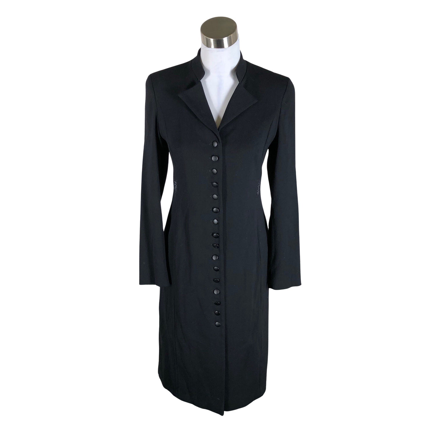 Unisex Handmade - Trench coat, size 36 - Black (1)