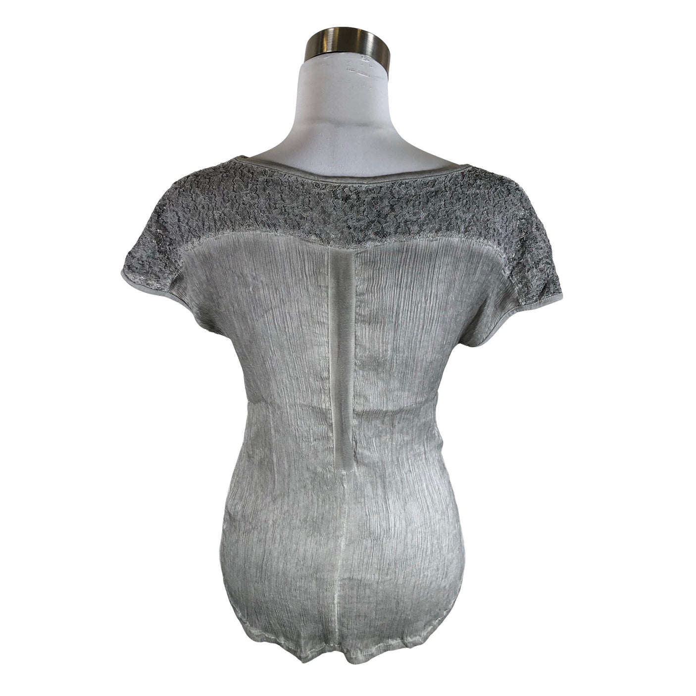 Unisex Project AJ117 Copenhagen - Short-sleeved blouse, size 36 - Gray (2)