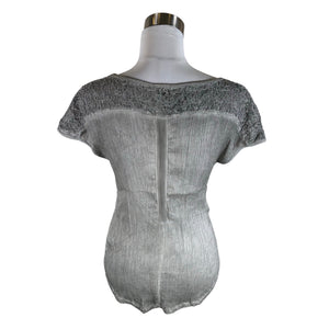 Unisex Project AJ117 Copenhagen - Short-sleeved blouse, size 36 - Gray (2)