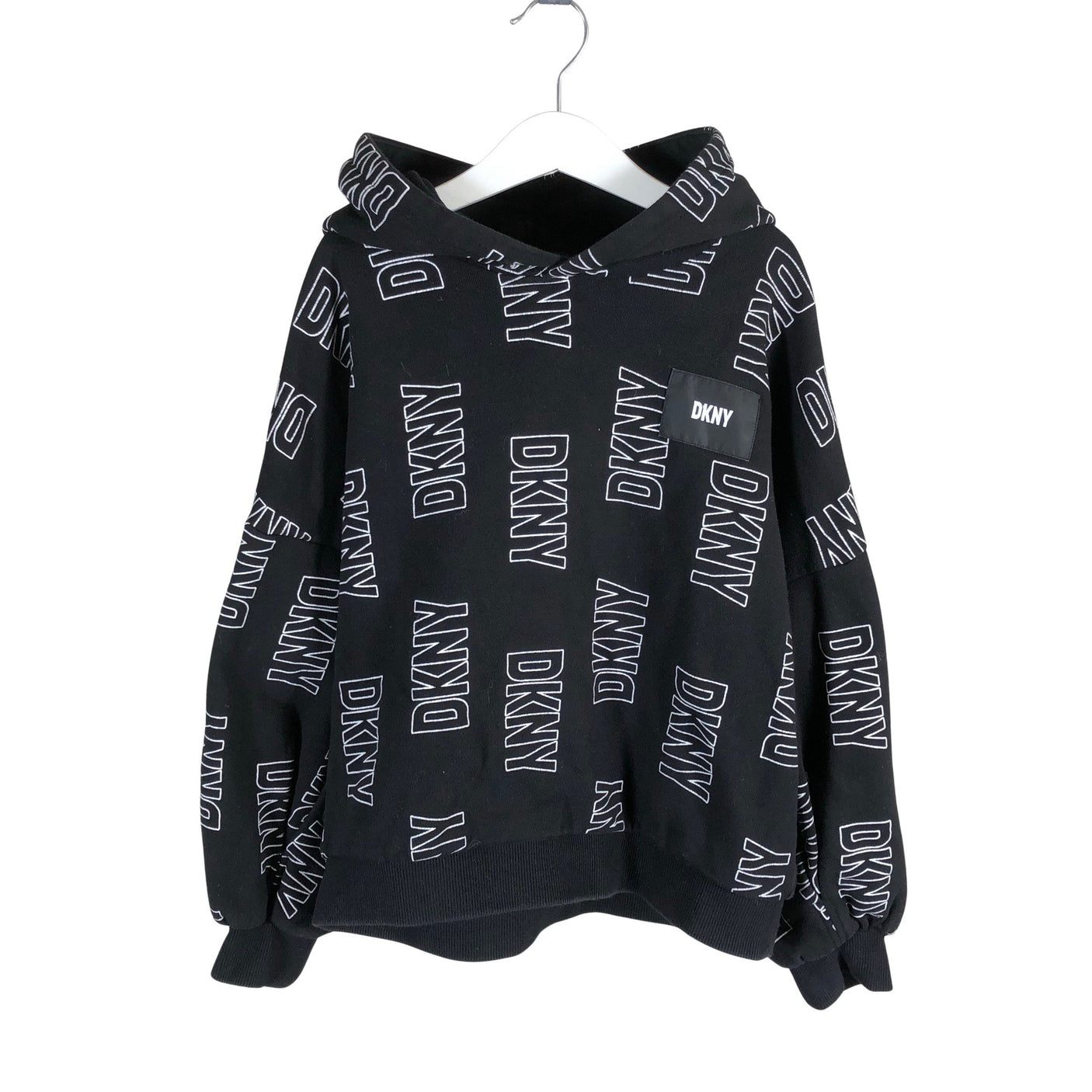 Unisex DKNY - Hoodie, size 134 - 140 - Black (1)