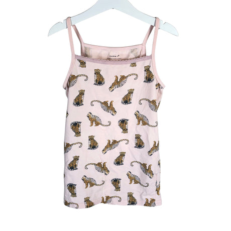 Unisex Name It - Tricot tank top, size 134 - 140 - Light pink ()