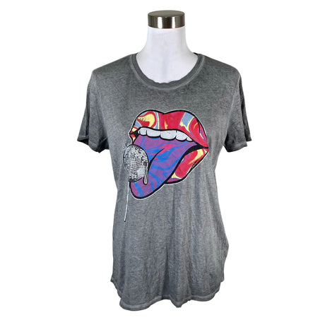 Unisex Guess - T-shirt, size 40 - Gray ()