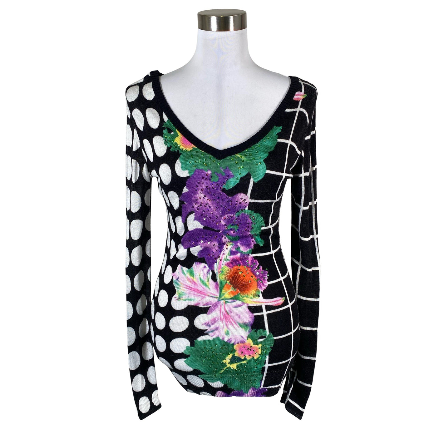 Unisex Desigual - Knit tunic, size 40 - Black (1)