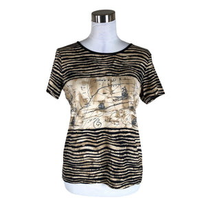 Unisex Tommy Hilfiger - T-shirt, size 38 - Brown (1)