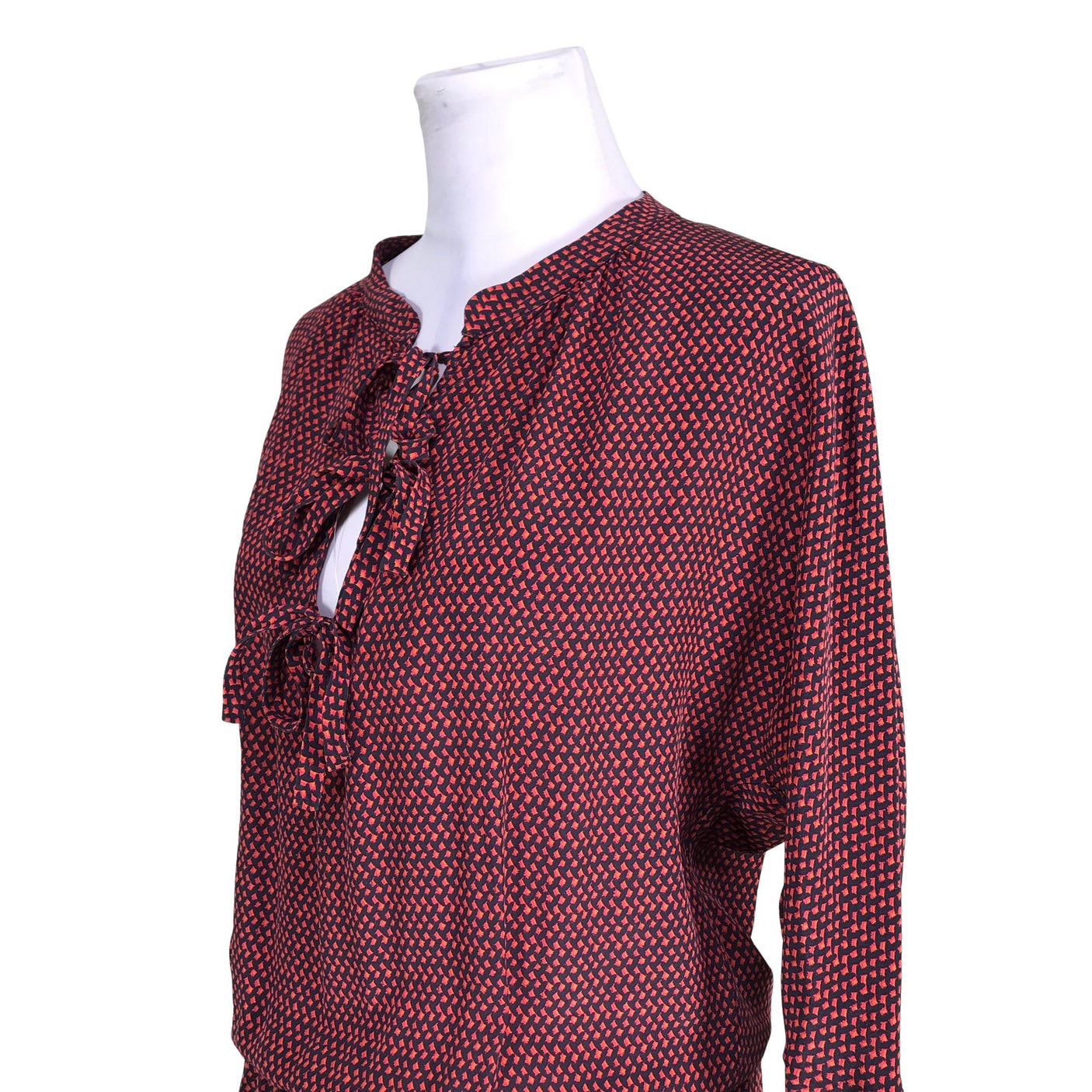 Unisex Maje - Schiffon dress, size 40 - Red (3)