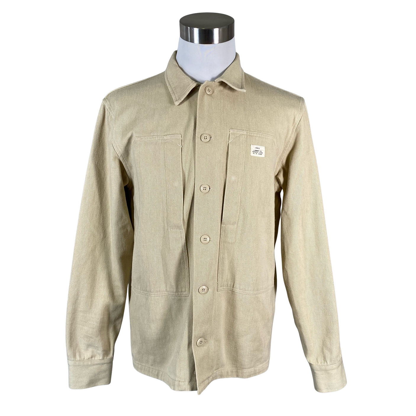Unisex P&Co - Denim jacket, size L - Beige (1)