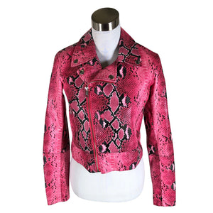 Unisex Guess - Leather jacket, size 36 - Pink (1)