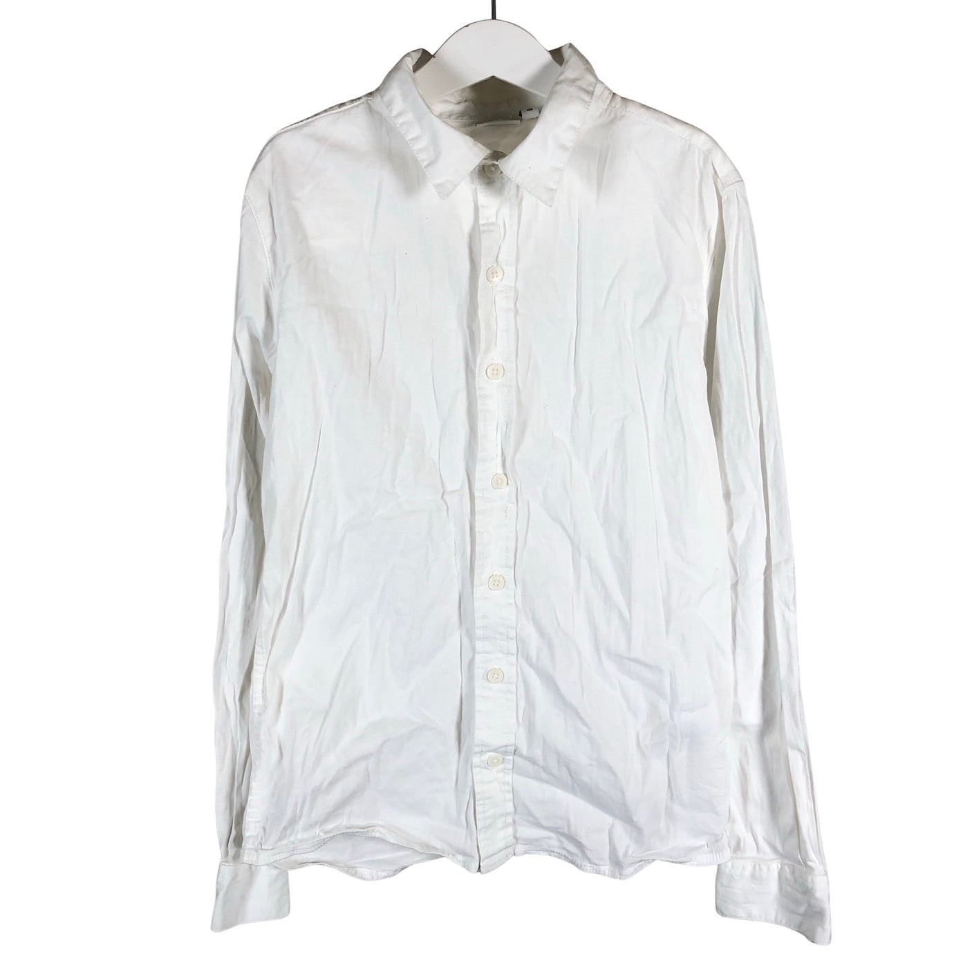 Unisex Name It - Collared shirt, size 146 - 152 - White (1)