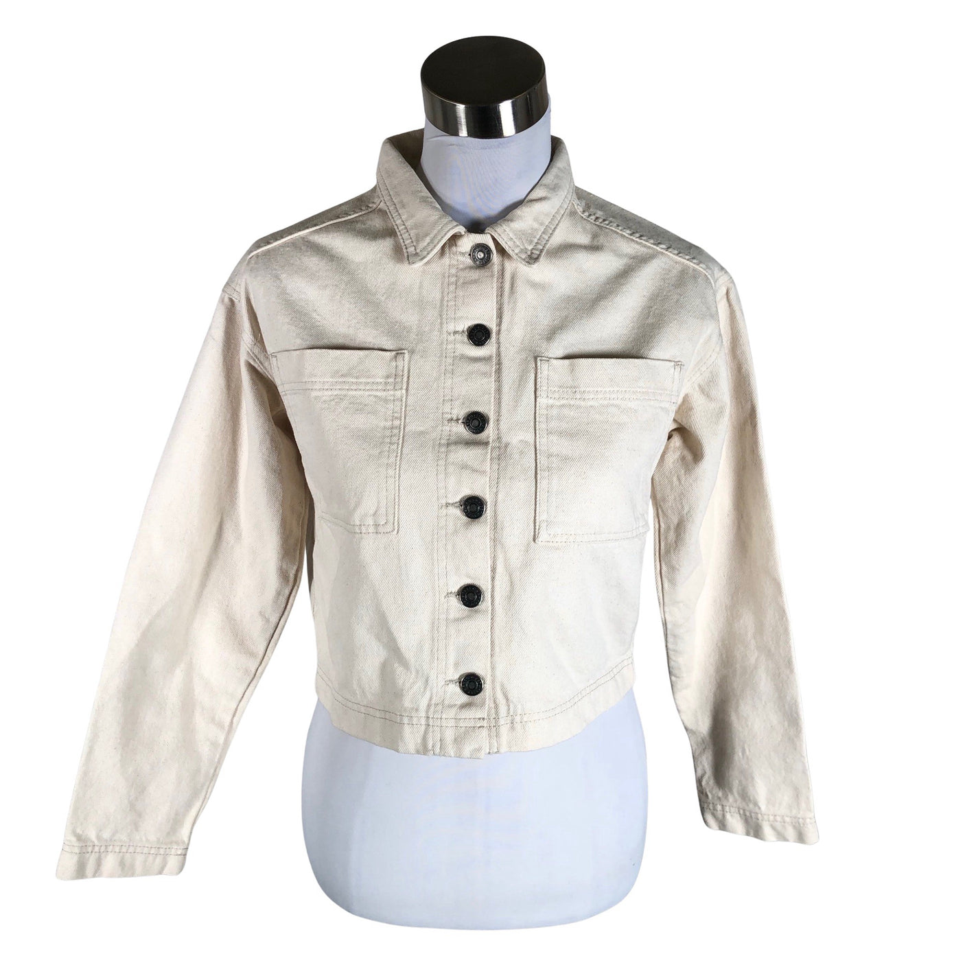 Unisex Nanso - Denim jacket, size 34 - Beige (1)