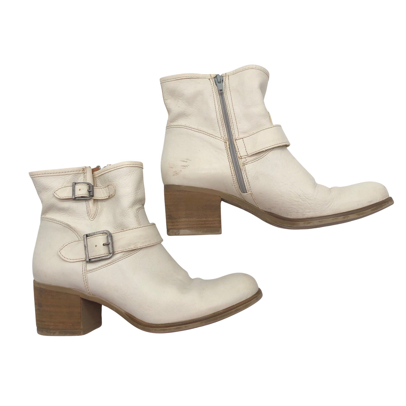 Unisex Taupage - Ankle boots, size 41 - Natural white (1)
