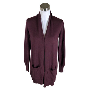 Unisex Repeat - Cardigan, size 36 - Wine red (1)